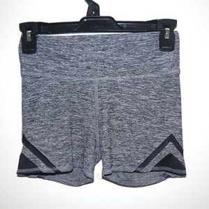 NEW Gray athletic shorts with mesh detail